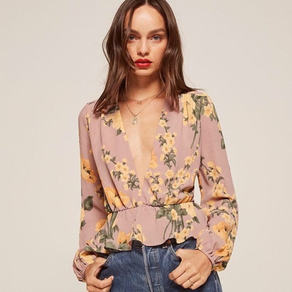Reformation Camila Top NWOT Sz XS